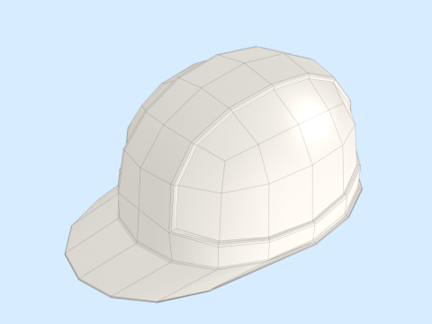 Construction Hat 3D 모델