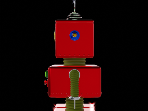 Toy Robot Modelo 3D