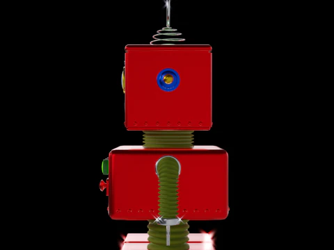 Toy Robot 3D Model