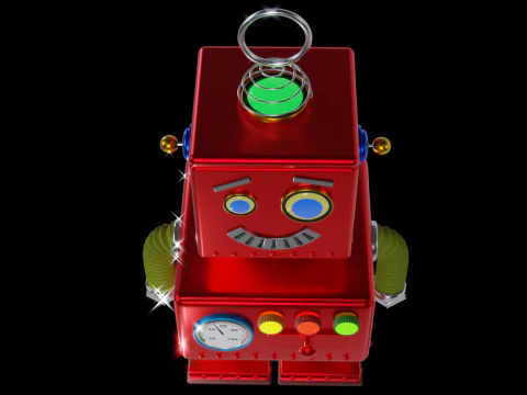 Toy Robot 3D Model