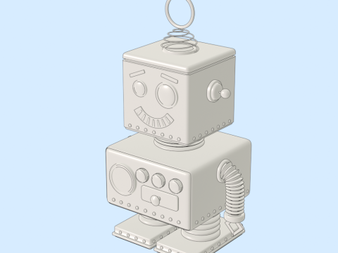 Toy Robot Modelo 3D