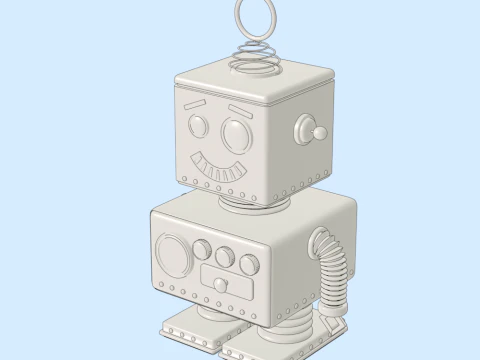 Toy Robot 3D Model