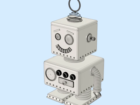 Toy Robot 3D Model