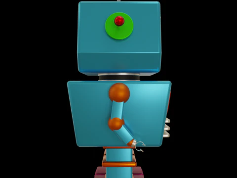 Toy Robot 3D Model