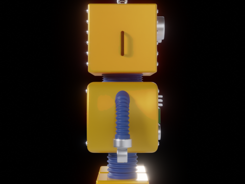 Toy Robot 3D मॉडल