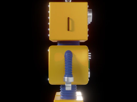 Toy Robot 3D Model