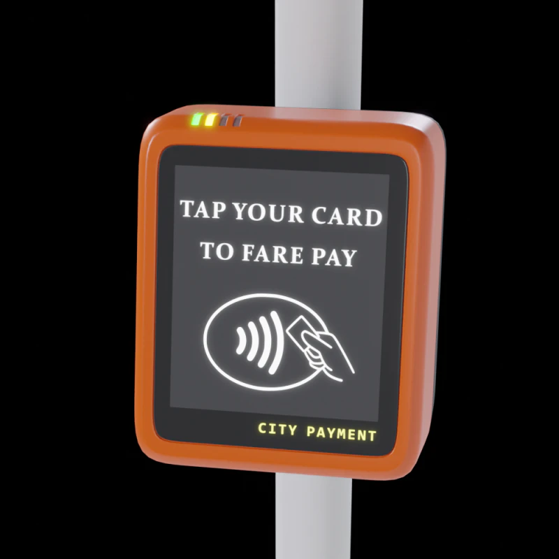 Payment Validator 3D Model .c4d .max .obj .3ds .fbx .stl .blend