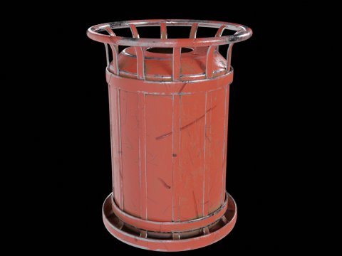 Street Trash 3D Model
