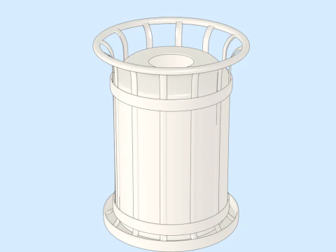 Street Trash 3D Model