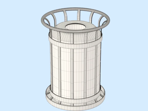 Street Trash 3D Model