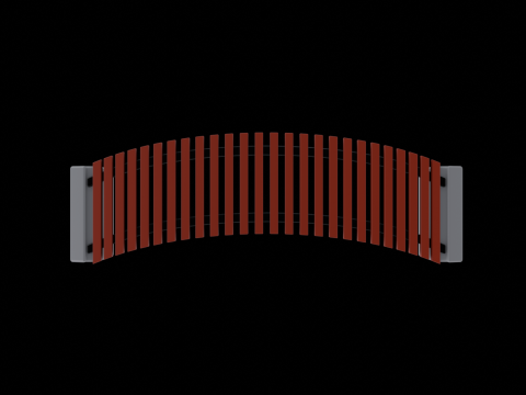 Street Bench Modelo 3D