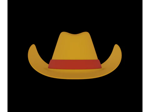 Cowboy Hat 3D Model