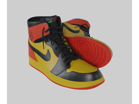 Sneakers 3D मॉडल