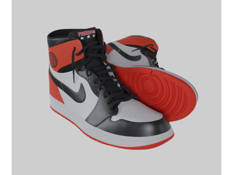 Sneakers 3D मॉडल