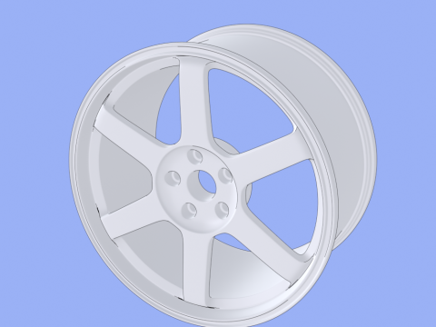 Wheel Rim 3D मॉडल
