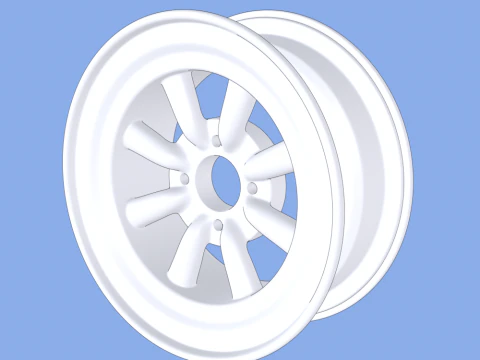 Wheel Rim 3D Model