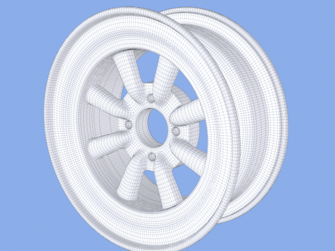 Wheel Rim 3D मॉडल