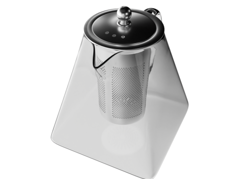 Glass Teapot Modello 3D
