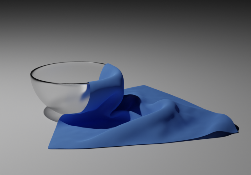 Glass And Textile Model 3D .c4d .max .obj .3ds .fbx .stl .blend