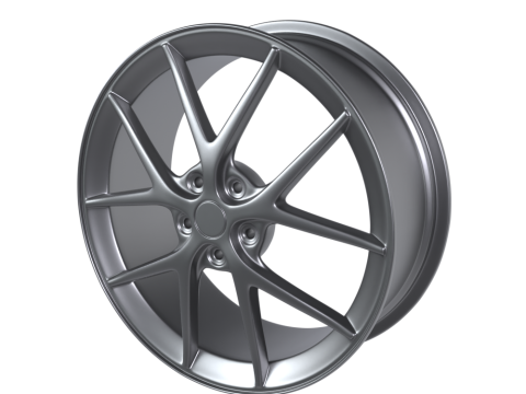 Wheel Rim 3D Model