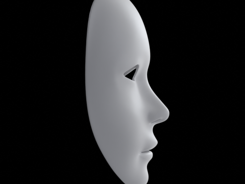 Mask Mockup Modelo 3D