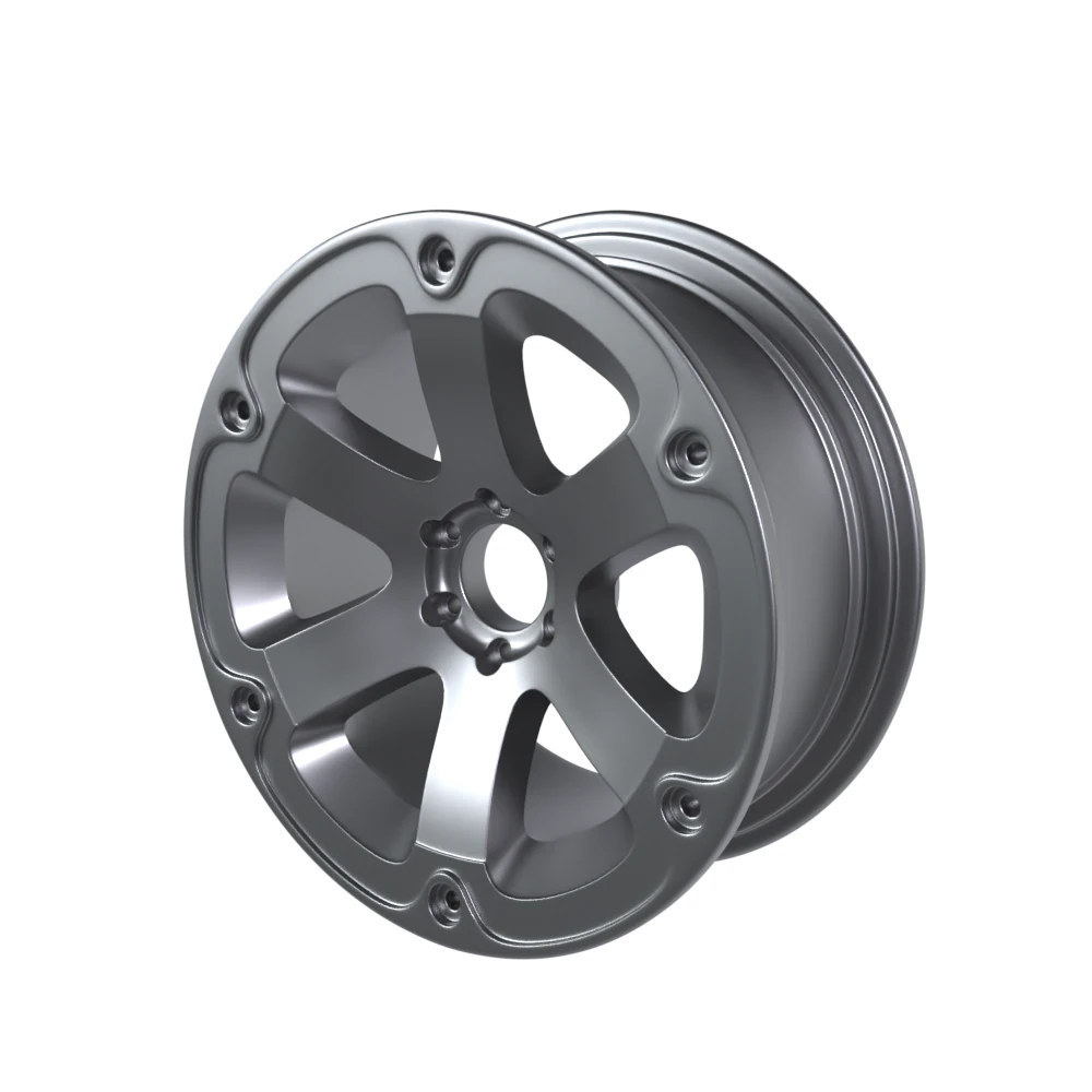 Wheel Rim 3D Model .c4d .max .obj .3ds .fbx .stl .blend 