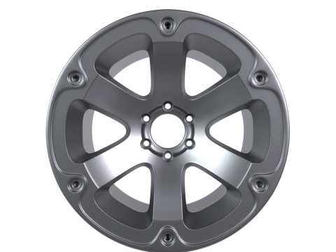 Wheel Rim 3D Model
