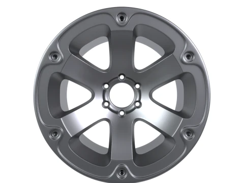 Wheel Rim 3D Model