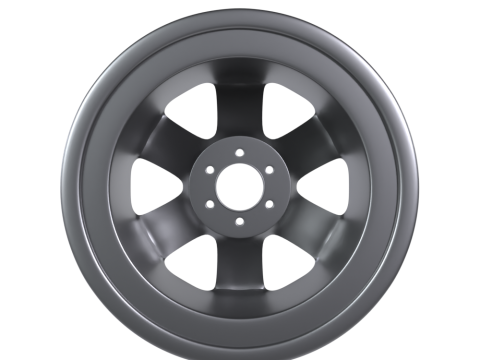 Wheel Rim 3D Model