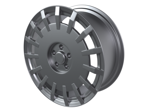 Wheel Rim 3D Model