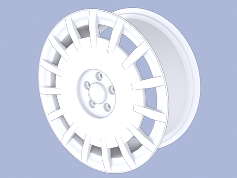 Wheel Rim 3D Model