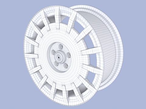 Wheel Rim 3D Model