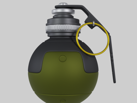 Grenade 3D मॉडल