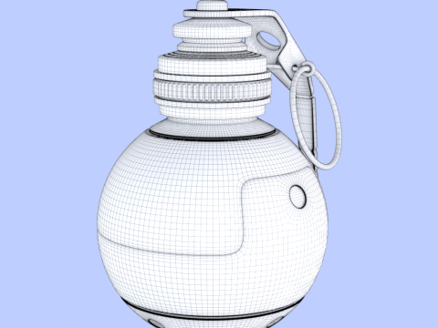 Grenade 3D मॉडल
