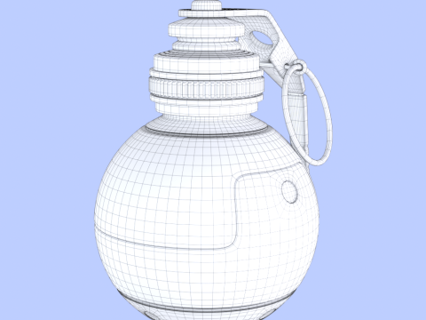 Grenade 3D मॉडल