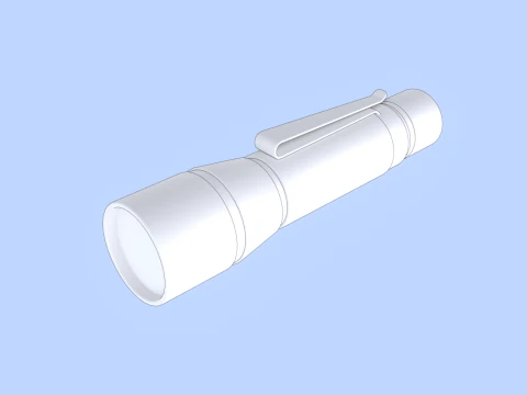 Flashlight 3D Model