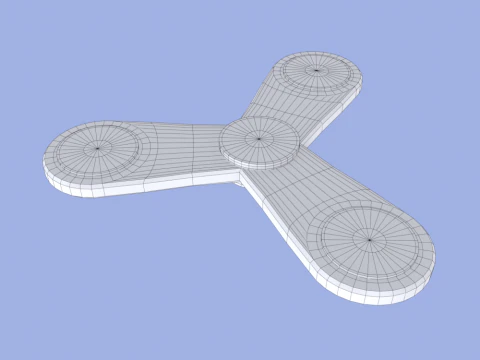Fidget Spinner 3D Model