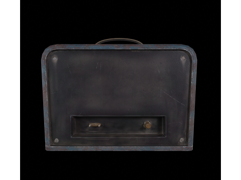 Retro Radio 3D Model