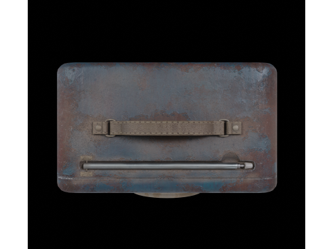 Retro Radio 3D Model