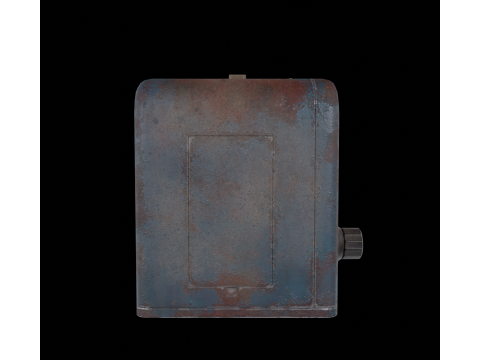 Retro Radio 3D Model