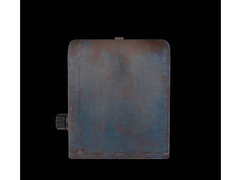 Retro Radio 3D Model