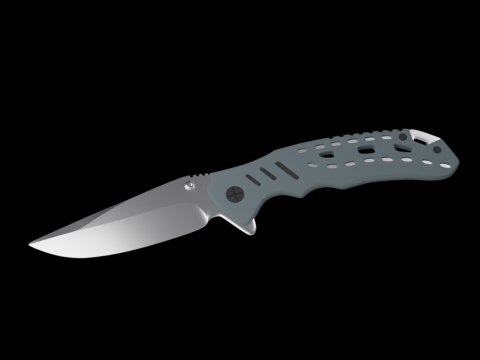 Knife 3D Modell