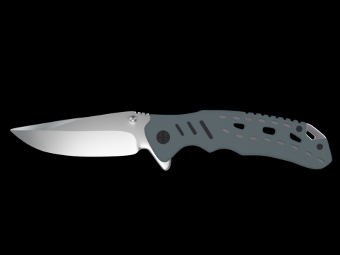 Knife Model 3D