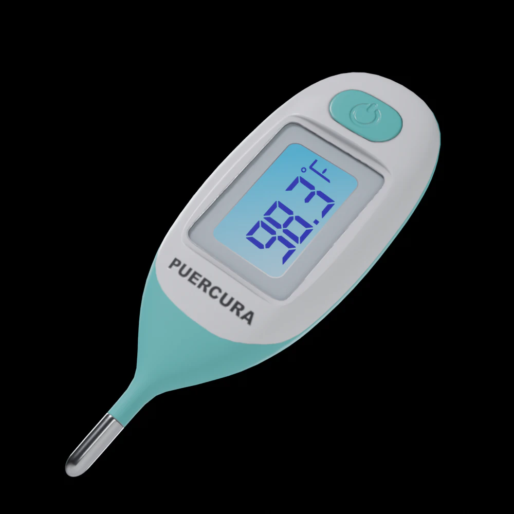 Rectal Thermometer 3D Model .c4d .max .obj .3ds .fbx .stl .blend 