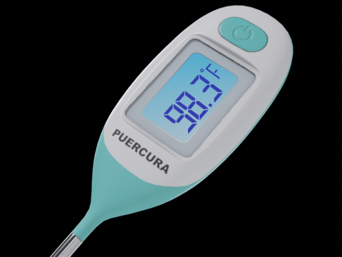Rectal Thermometer 3D Модель
