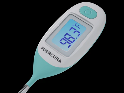 Termometro rettale Modello 3D