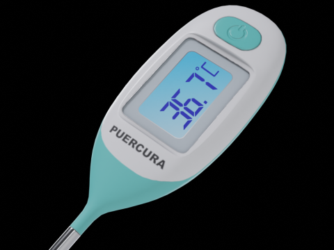 Rectal Thermometer 3D Модель