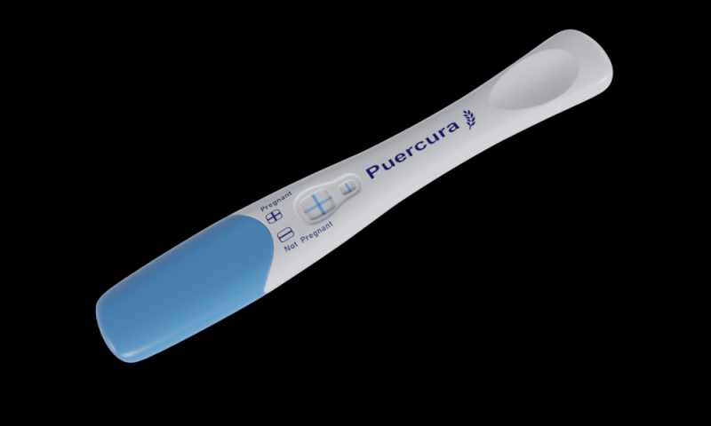 Kit de teste de gravidez Modelo 3D .c4d .max .obj .3ds .fbx .stl .blend 