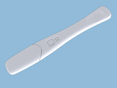 Kit de teste de gravidez Modelo 3D