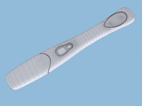 Kit de teste de gravidez Modelo 3D